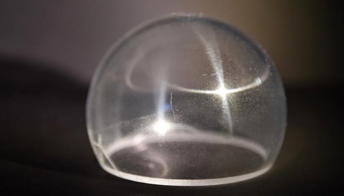 تاثیر آلودگی حباب شیشه ای دوربین مداربسته دام روی تصویر