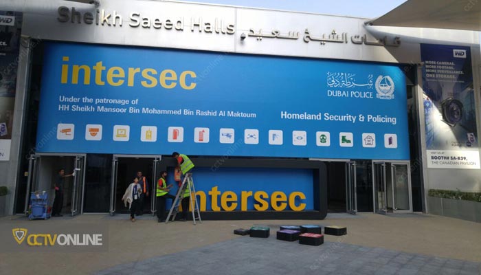 گزارش تصویری از آماده سازی نمایشگاه دوربین مدار بسته Intersec 2017 دبی