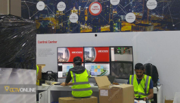 گزارش تصویری از آماده سازی نمایشگاه دوربین مدار بسته Intersec 2018 دبی (قسمت دوم)